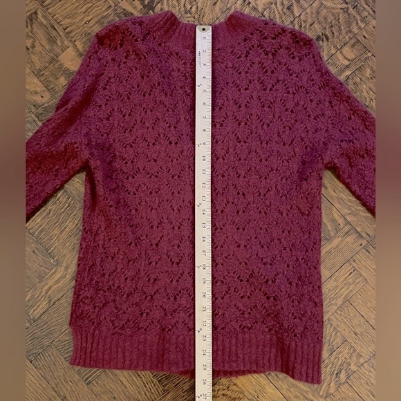 Ted Baker Red V-Neck Sweater - Size 4 US / 1 UK - Picture 15 of 15